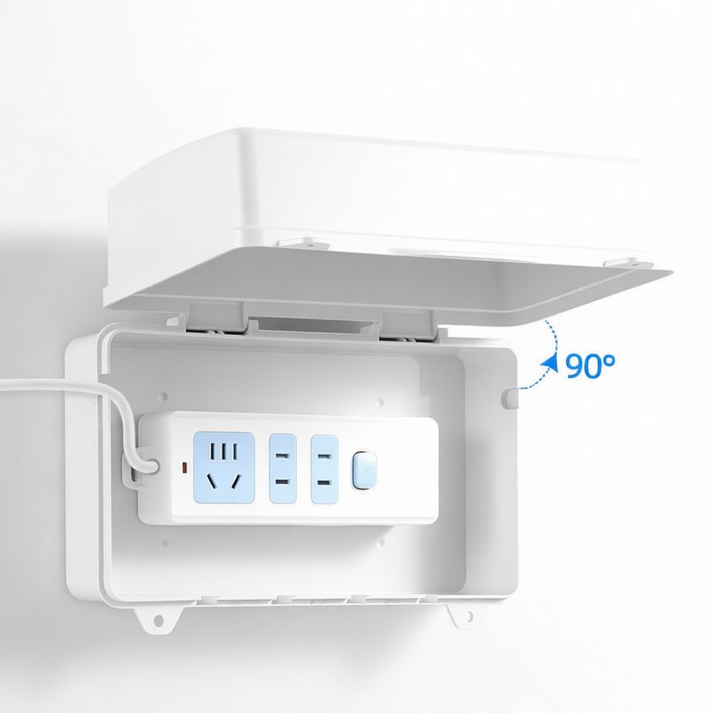 Outdoor Power Strip Weatherproof - Waterdichte beschermhoes voor buiten, voor stekkerdoos,