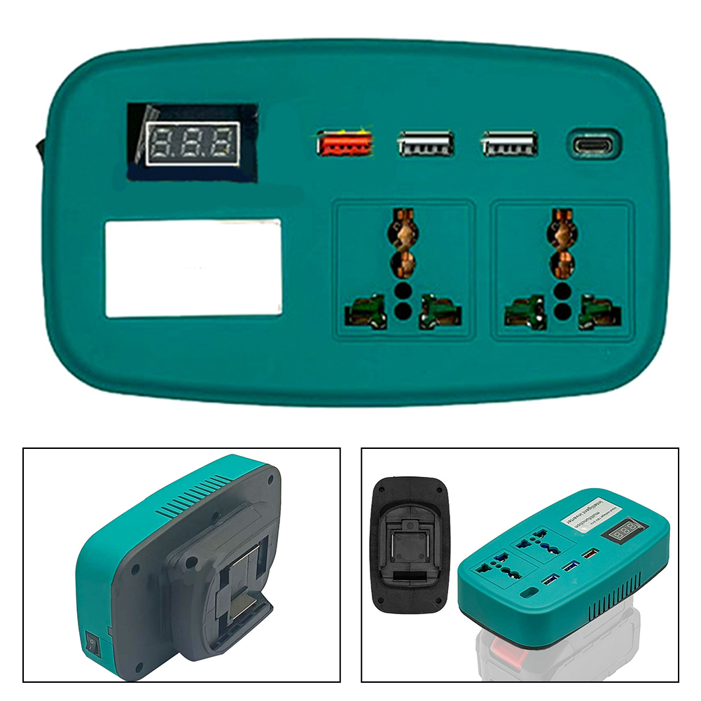 Ac Outdoor Power - 120W Lithium Batterij Omvormer Dc Naar
