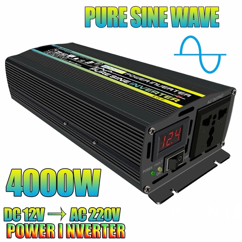 4000W Zuivere Sinus Auto Omvor - Ac Outdoor Power recensie en prijs