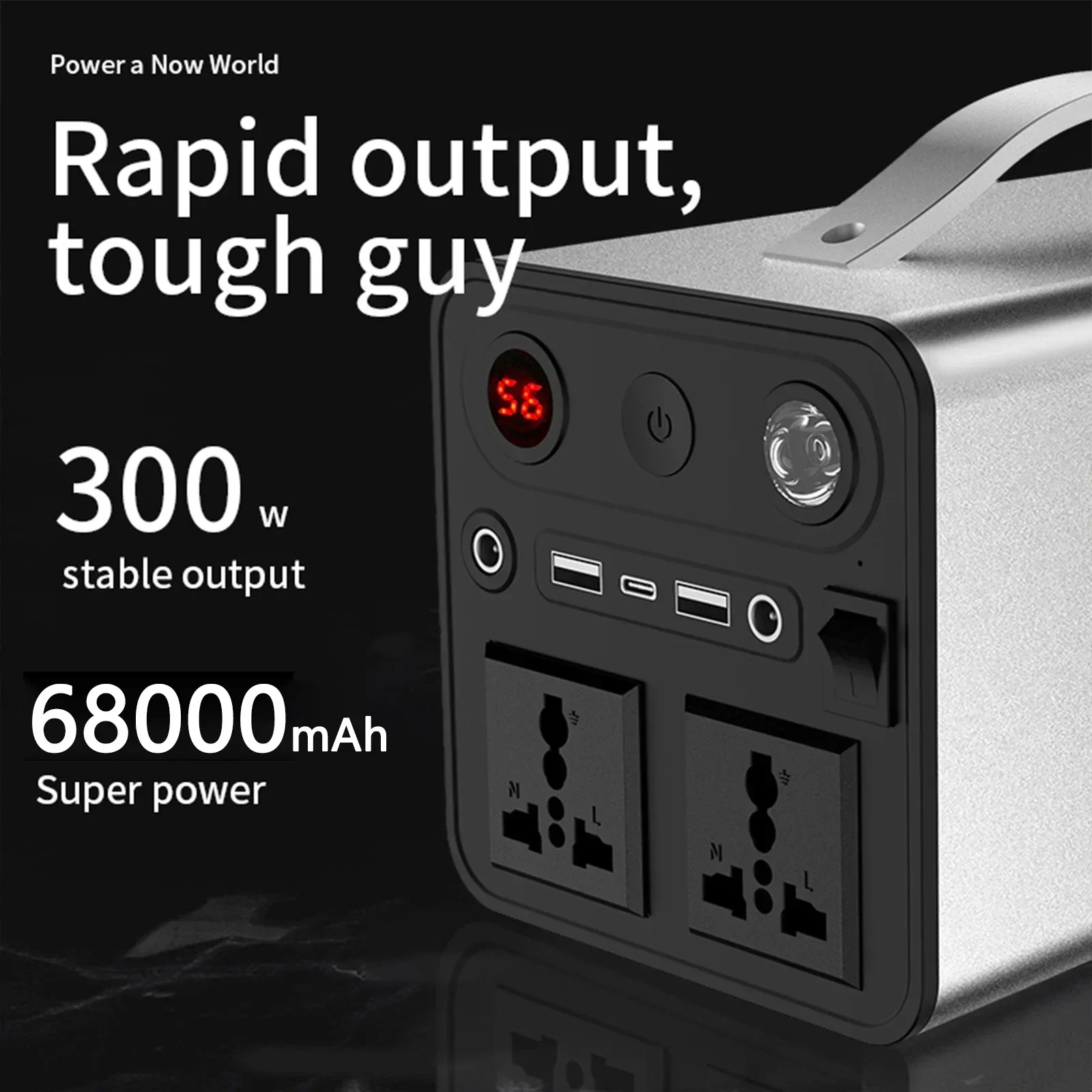PURFIELD Draagbare Power 68000 - Ac Outdoor Power recensie en prijs
